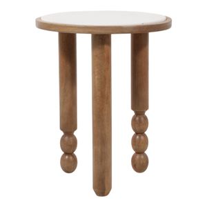 BELLWORTH WHITE TABLE 23 (IN) 5