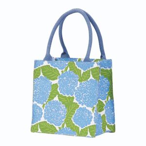 Blue Hydrangea Reusable Itsy Bitsy Gift Bag 4