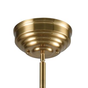 Chadwick 47'' Wide 3-Light Linear Chandelier - Satin Brass 3