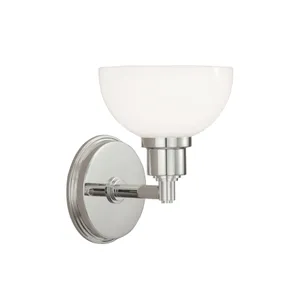 Whitman 8.5″ High 1-Light Sconce - Polished Nickel 1
