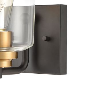 Robins 8'' High 1-Light Sconce - Matte Black 4