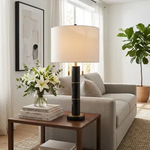 GRANLEYPORT BLACK LAMP 27 (IN) 9