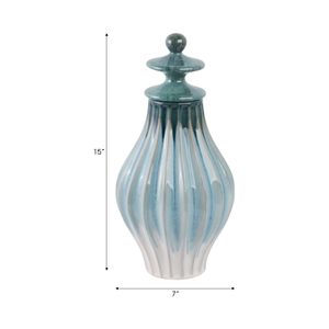 COLTONWOOD GREEN JAR 15 (IN) 9