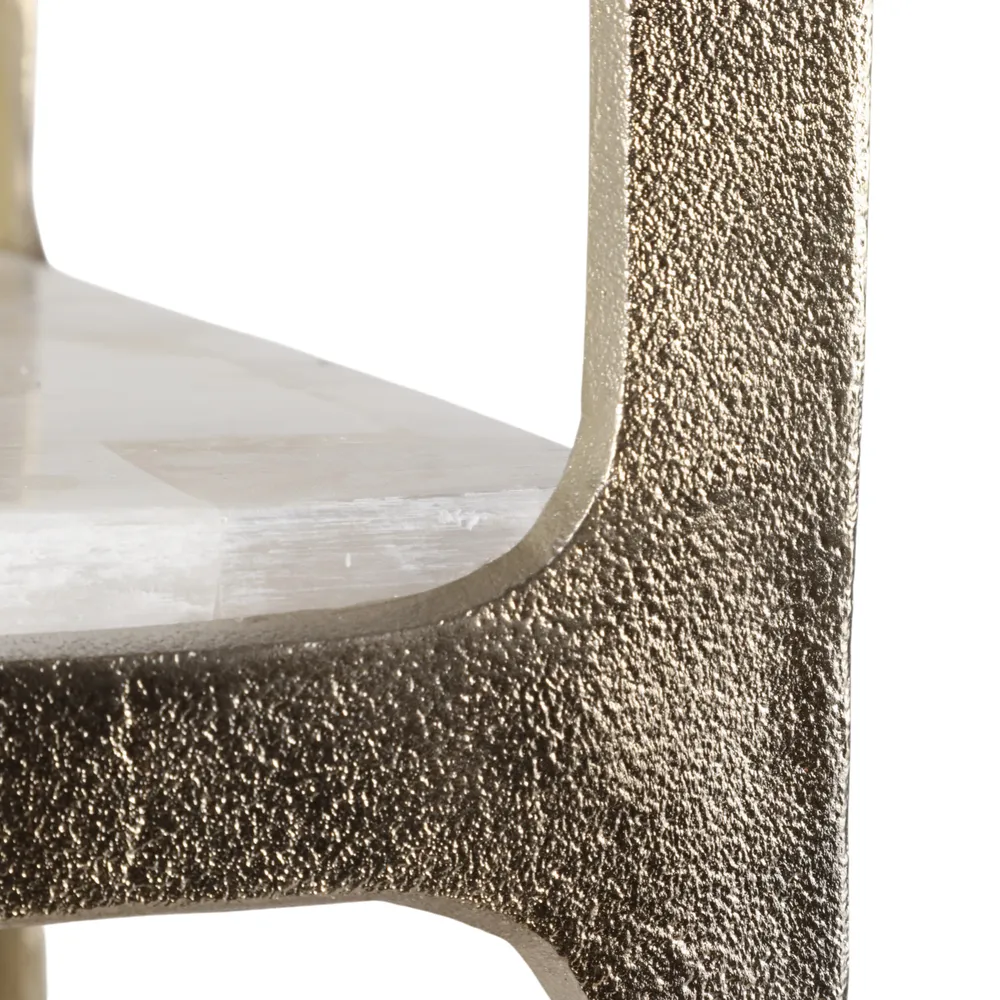 HATTONWAY WHITE ETAGERE 82 (IN)