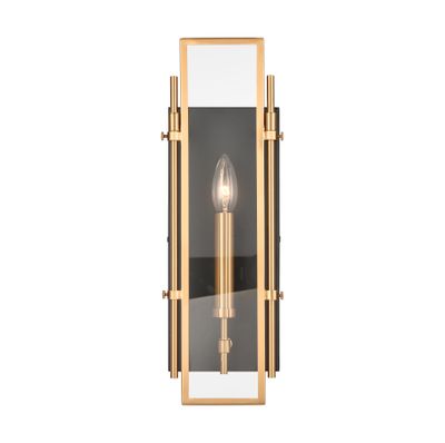 Mechanist 17″ High 1-Light Sconce - Matte Black