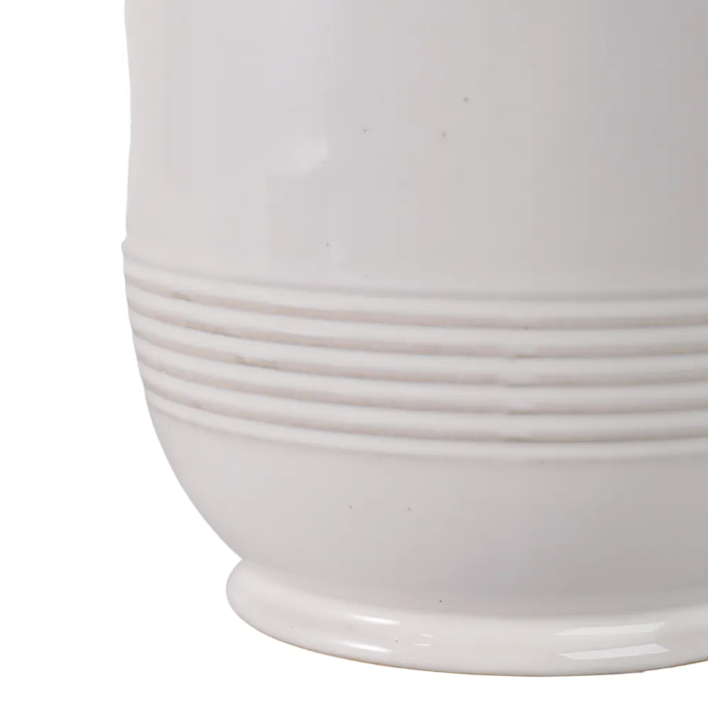LENNONMOOR SET OF 2 IVORY PLANTER 8 (IN)