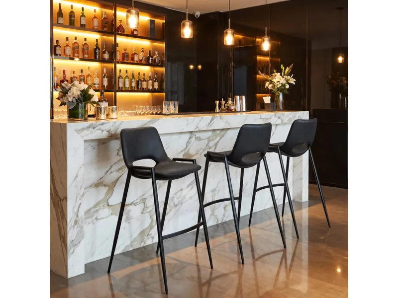 Desi Barstool Black 2