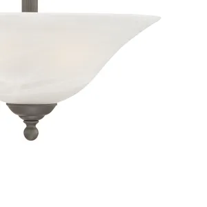 Riva 16'' Wide 3-Light Pendant - Painted Bronze 4