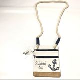 AQUALUX CANVAS HIP BAG - NAVY 1