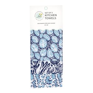 Sea Life Cotton Kitchen Towels (Set of 3) 7