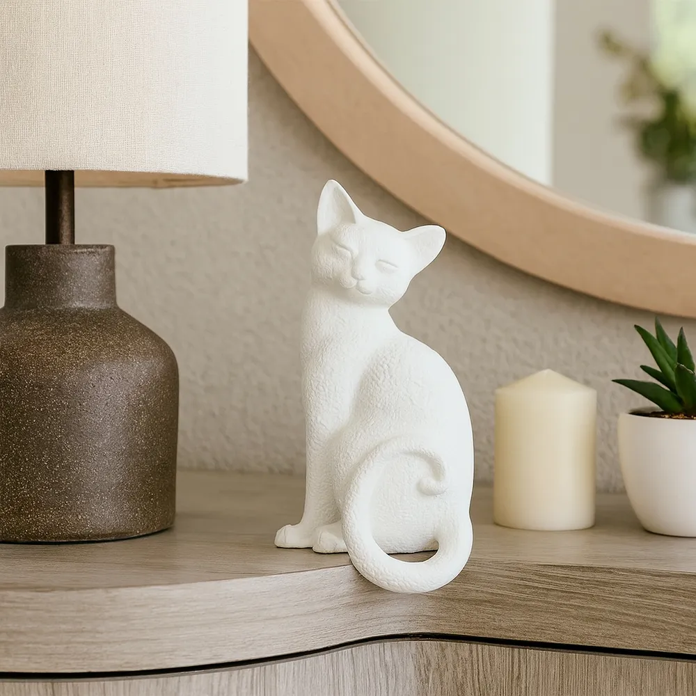 HALFORDWICK WHITE DECOR 9 (IN)