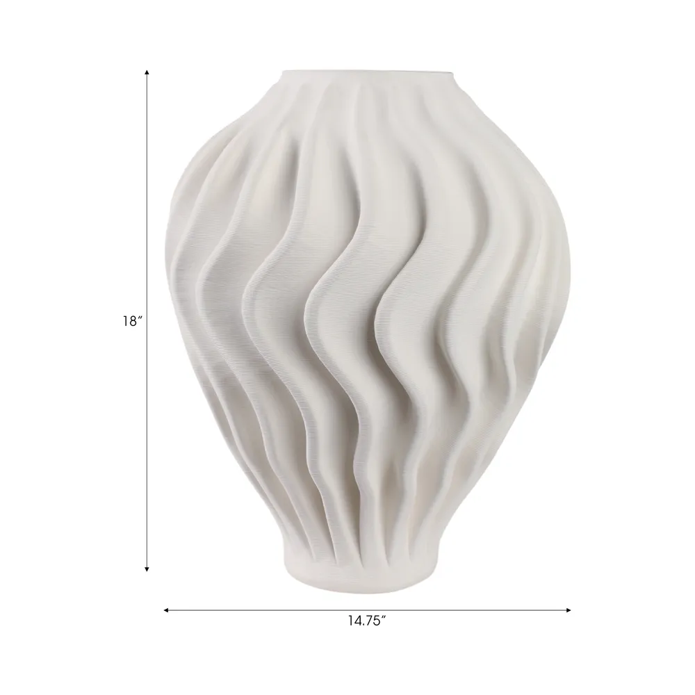 RAETON IVORY VASE 18 (IN)