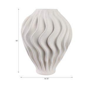 RAETON IVORY VASE 18 (IN) 9