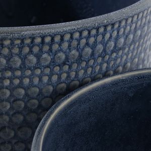 FIONAOAK SET OF 2 BLUE PLANTER 10 (IN) 7