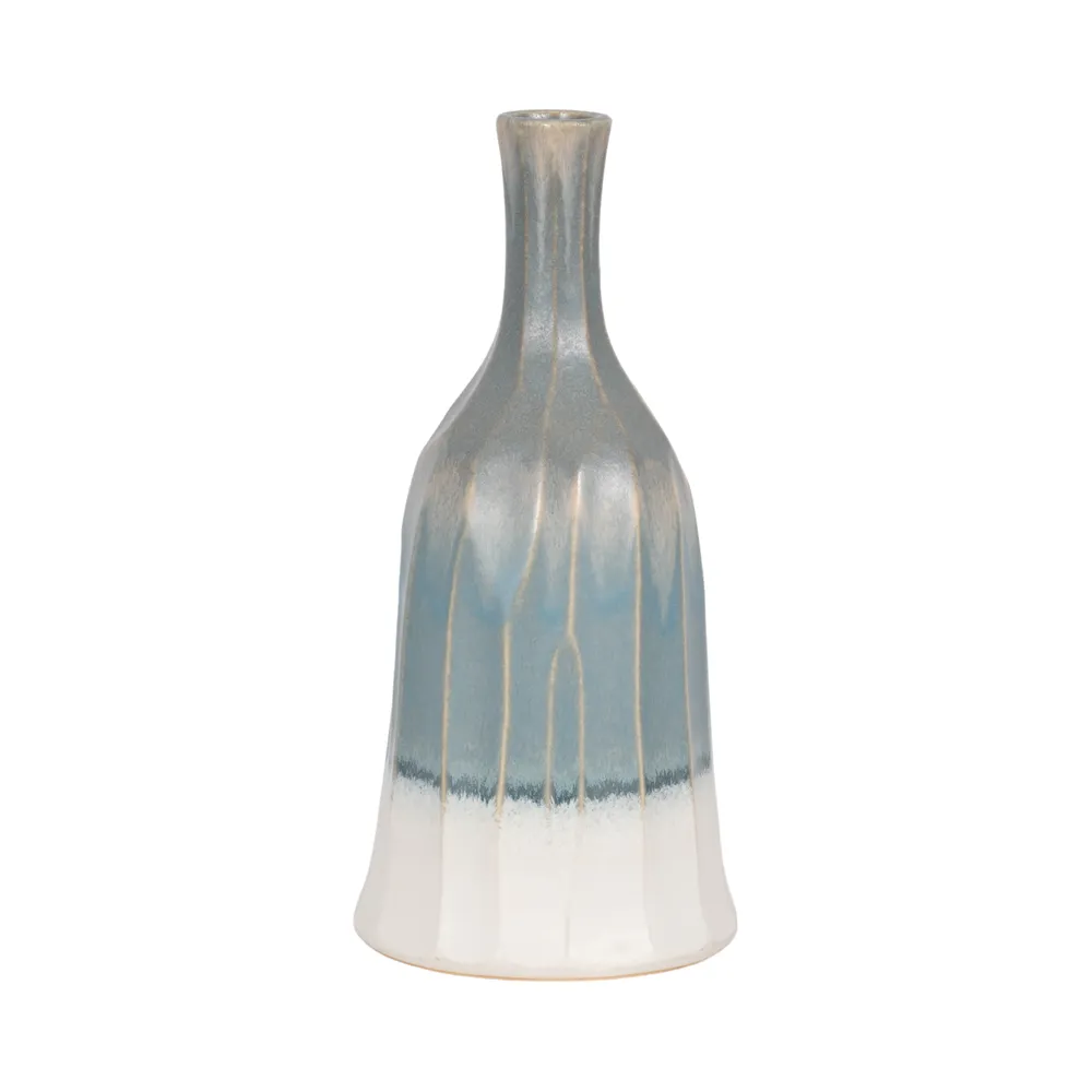 CARVERPORT BLUE VASE 15 (IN)