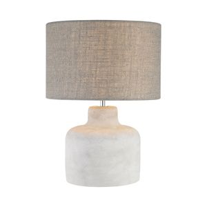 Rockport 17'' High 1-Light Table Lamp - Polished Concrete 6
