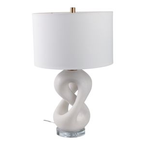 CIARANHAVEN WHITE LAMP 26 (IN) 1