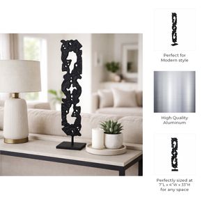 CARLTONHAM BLACK DECOR 33 (IN) 9
