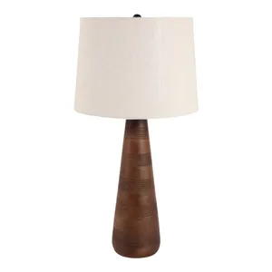 RAFEHAM BROWN LAMP 29 (IN) 4