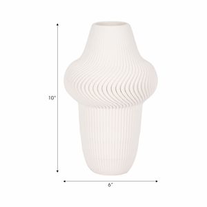 DEANFIELD IVORY VASE 10 (IN) 7
