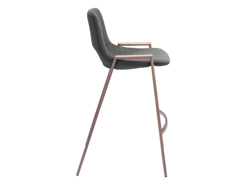 Desi Counter Stool Black & Walnut 3
