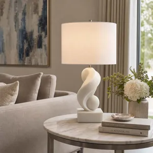 FLEMMINGMORE WHITE LAMP 26 (IN) 2