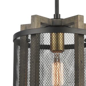 Woodbridge 10'' Wide 1-Light Mini Pendant - Matte Black 3