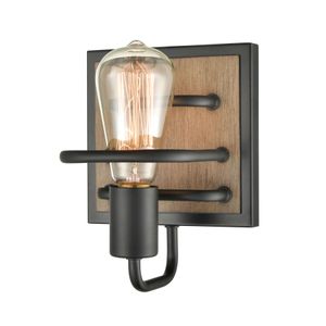 Copley 8'' High 1-Light Sconce - Matte Black 3