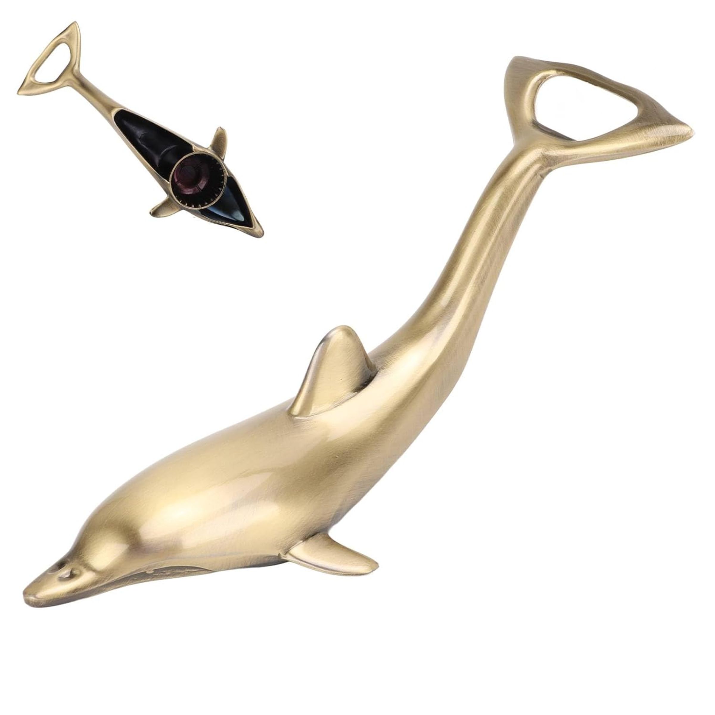 BIG BITE DOLPHIN TAIL BOTTLE OPENER MAGNET