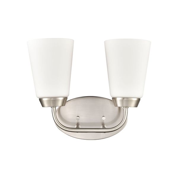 Winslow 12.5'' Wide 2-Light Vanity Light - Brushed Nickel