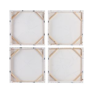 TATUMFORD SET OF 4 IVORY ART 22 (IN) 7