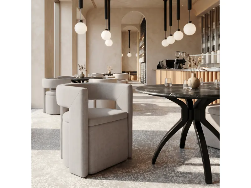 Papua Dining Chair Gray 10
