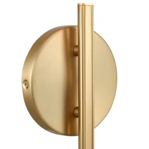 Caroline 6'' Wide 1-Light Vanity Light - Brushed Gold 6
