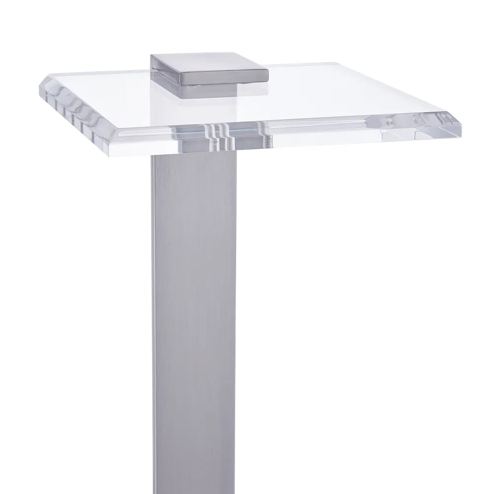 CARTERWAY CLEAR TABLE 24 (IN)