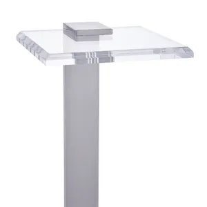 CARTERWAY CLEAR TABLE 24 (IN) 6