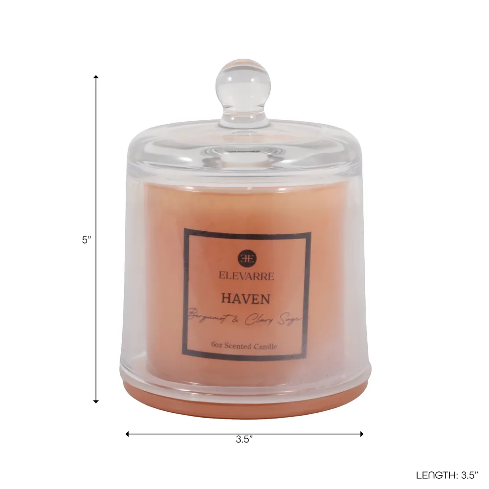 HEMMINGWORTH HAVEN BERGAMONT & CLARY CANDLE 5 (IN)