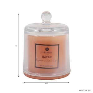 HEMMINGWORTH HAVEN BERGAMONT & CLARY CANDLE 5 (IN) 10