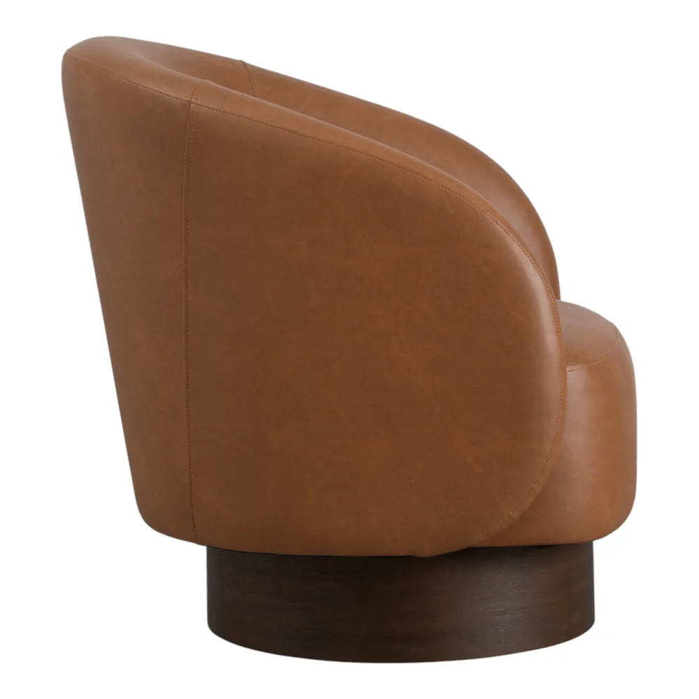 LEOWICK BROWN CHAIR 33 (IN)
