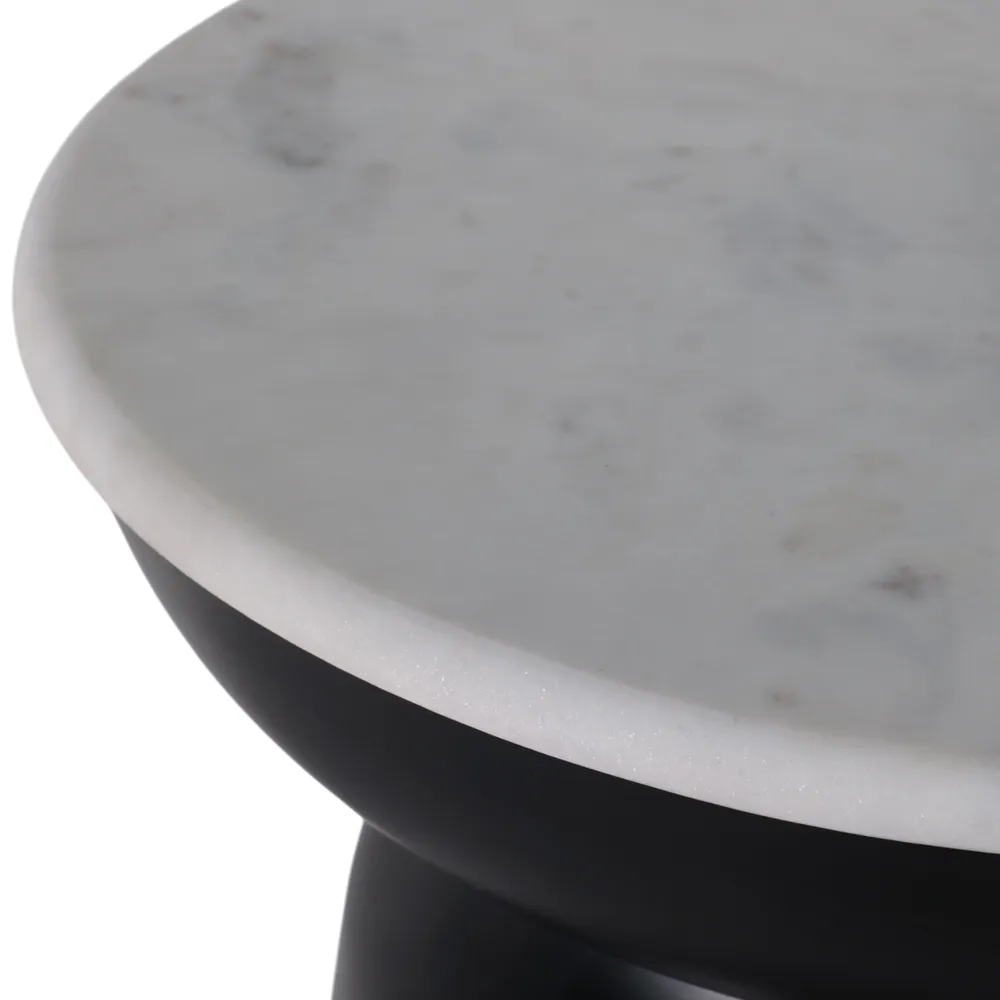 SPENCERHAVEN BLACK TABLE 20 (IN)