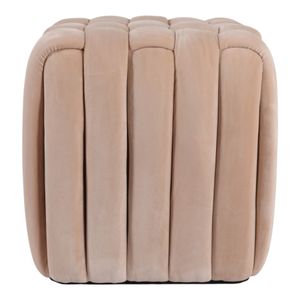 TRENTONSIDE TAN OTTOMAN 18 (IN) 3