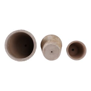 COOPERSHAW SET OF 3 WHITE PLANTER 15 (IN) 8