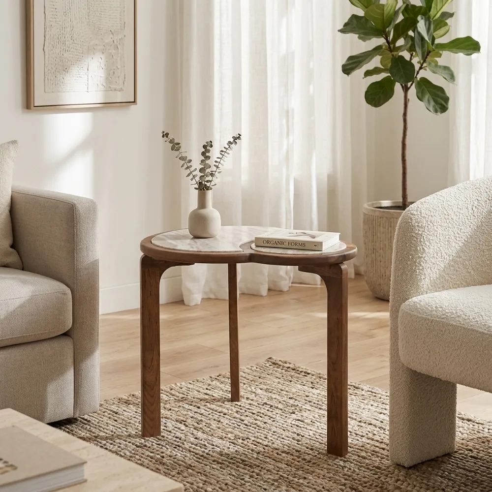 MORTONFIELD BROWN TABLE 22 (IN)