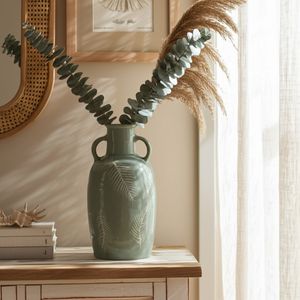 ELWINFIELD GREEN VASE 24 (IN) 5