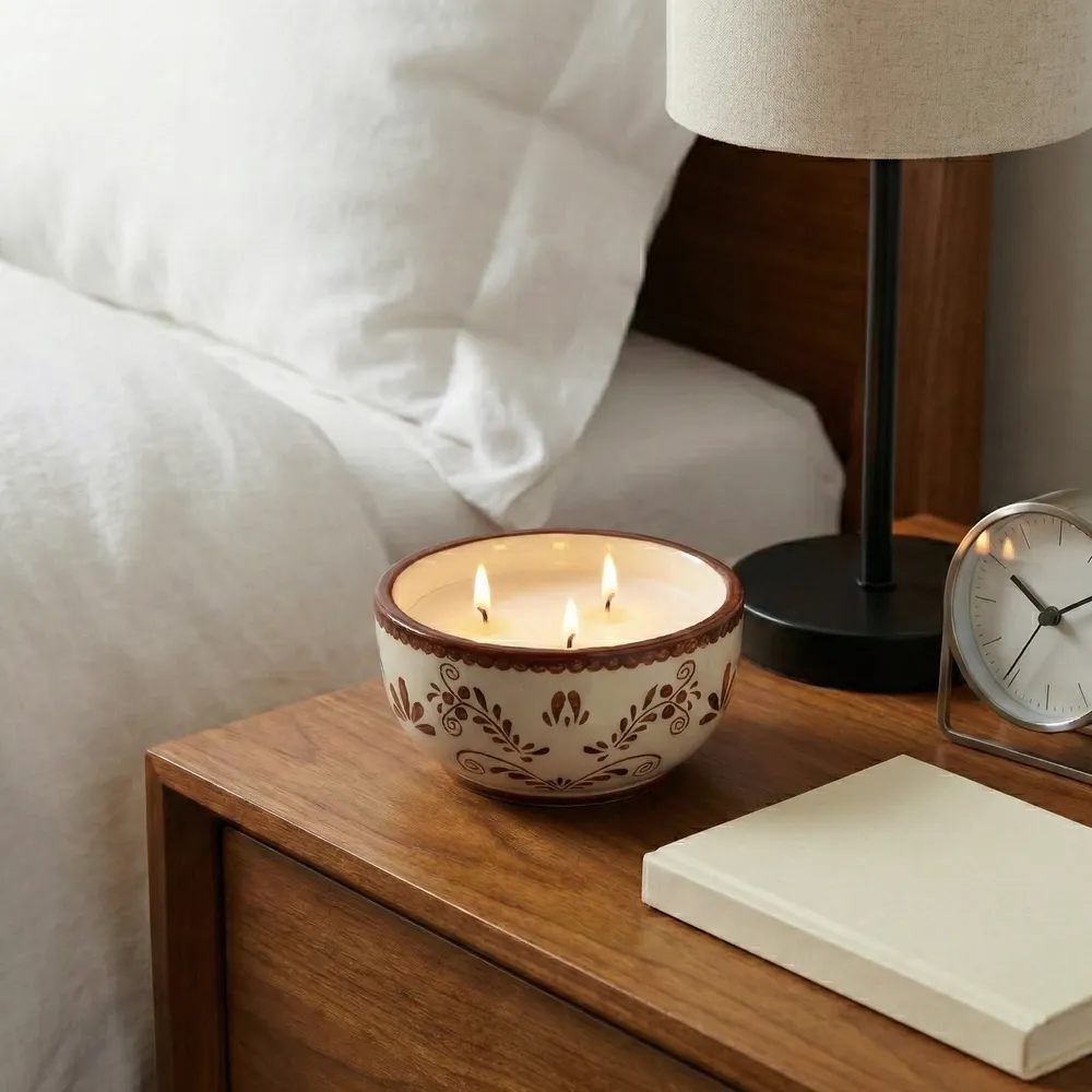 ROSELAKE COFFEE CANDLE 3 (IN)
