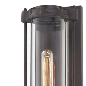 Chasebrook 15'' High 1-Light Sconce - Clay Iron 4