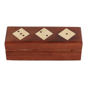 BAKERBEACH SET OF 5 BROWN GAMES 2 (IN) 6