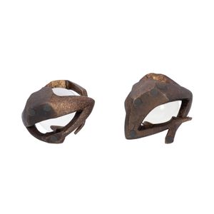 CLIFTONRUN SET OF 2 BLACK ORBS 8 (IN) 8