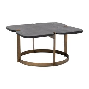 HELTONOAK BLACK COFFEE TABLE 17 (IN) 3