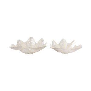DALTONWELL SET OF 2 IVORY BOWLS 7 (IN) 5