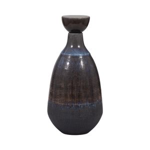 CARLINFIELD BROWN VASE 15 (IN) 4